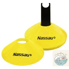 서락 낫소 NZTEC 접시콘 세트 10개입 축구용품, 그린, 기본