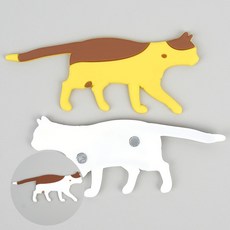 리2치점빵 고양이자석 1p 현관자석 마그넷자석