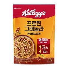 켈로그 카라멜피칸 프로틴 딜라이트 350g, 1개