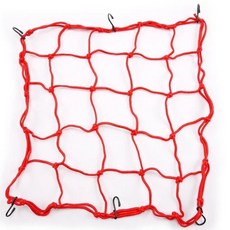 후크 오토바이 압축 보관 수하물 그물 헬멧 탱크, 1개, 2. Red 40x40cm