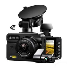 바유미키 2채널 4K+2K 초가성비 차량용 블랙박스 WiFi 스마트폰 연동지원, 표준 버전, 4GB 표준 버전, 4GB