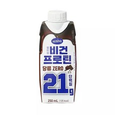 얼티브 비건프로틴 초코 단백질음료 250ml x 3개, 얼티브 비건프로틴 초코 단백질음료 250ml ...