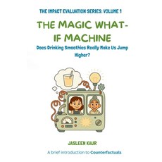 (영문도서)The Magic What-If Machine: Does Drinking Smoothies Really Make Us Jump Higher? Paperback, Jasleen Kaur, English, 9798999939401