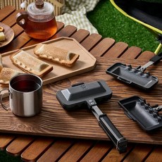 샌드위치쿠커 샌드위치메이커, 1개, 샌드위치쿠커 1구 전용 가죽케이스 블랙