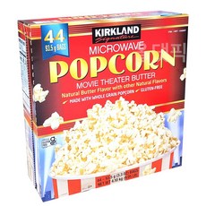 커클랜드 전자레인지 팝콘 93.5g, 44개