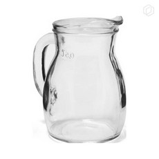 [루아르셀] 비스트로 저그 유리물병 500ml 주스유리병 저그물병