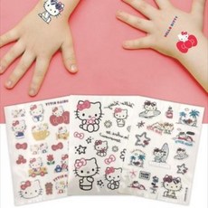 산리오 헬로키티 타투 스티커 3종 판박이, 서퍼