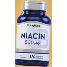 미주 출고 파이핑 록 나이아신 500mg 120 비, 미주 출고 파이핑 록 나이아신 500mg 120 비 락, 1
