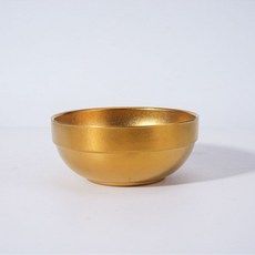 樂購 純鈦碗勺套裝：中式彩色勺、結晶冰花勺，輕便抑菌鈦飯碗，家用便攜, 金色, 1個