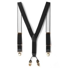 남자서스펜더 블랙 솔리드 서스펜더 한필몰