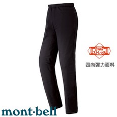 mont-bell 台灣黑熊 男款 Trail Action Tights 刷毛緊身保暖褲 黑色 保暖 彈性 舒適