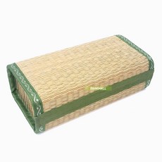 왕골 청대베개 (목침 경침 대나무베개 왕골베개 통풍베개 여름베개 대베개), 30x15x9cm 1개