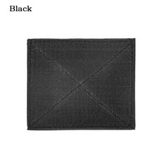 KRYDEX 전술 관리용 파우치 체스트 백 MOLLE 유틸리티 조끼 및 리그용 전면 포켓 캠핑 아웃도어 액세서리, 02 Black camouflage, 1개
