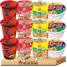 소컵라면 A세트 신라면3개 육개장3개 참깨3개 진라면3개 라면스틱3개, 15개