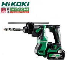 HiKOKI 18V充電式無刷鎚鑽 DH18DPA，SDS Plus夾頭設計，5.0AH大容量電池, 1個, 單電
