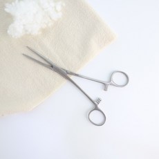 수예용 겸자가위 DIY 인형만들기 부자재 인형솜넣는 스텐레스 집게가위 원단뒤집기 수선 재단도구(18cm) JSmedical 파키스탄, 1개