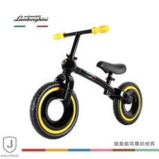 Lamborghini 藍寶堅尼創遊成長型滑步車/平衡車, 1個, 黃色, 黃色, N/A