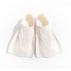 [훈련용] 편한생활연구소 물살깡패 오리발 숏핀, 화이트