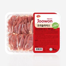 하림 주원산오리 오리슬라이스 1 kg / 트레이, 1개, 1kg