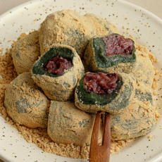 명가 영의정인절미 앙금인절미 당일생산 개별포장 식사대용 고급간식 콩가루포함 (20개x2세트), 500g, 2개