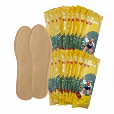 깔창핫팩 발열깔창 보온깔창 붙이는 발 핫팩 여성용, 20개