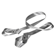 필라테스 운동 피트니스 매트를위한 요가 매트 슬링 조절 가능한 어깨 스트랩, 은