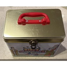 아동 성경 키즈 영문 홀리 바이블 주일학교용 성경 놀이 카드가 들어있는 멋진 성경 모험 틴박스 (미개봉)