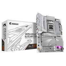 GIGABYTE 技嘉科技 Elite Wifi 7 Ice主機板 銀色, X870