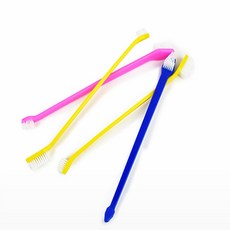 더가몽 강아지 구강 관리 칫솔 애견실리콘칫솔