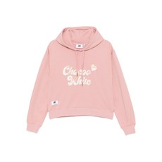 초콜릿 로고 자수 후디