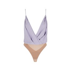 엘리자베타프랑키 조젯 드레이프 캐미솔 바디수트