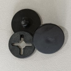 IT Ventural 台灣國旗 鈕扣, 黑色, 3套