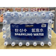 KIRKLAND SIGNATURE 氣泡水 500毫升 X 35入, 35, 500mL