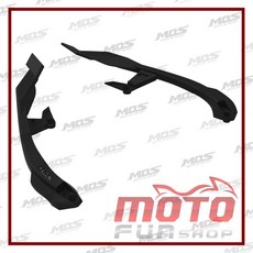 MOS YAMAHA BWS-R AK空力後扶手 極光藍 消光黑 亮黑, 1個, 消黑