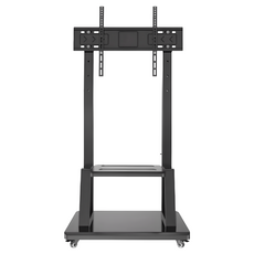 移動式落地電視架 帶輪可調高度電視架 客廳商業用, 1套, -
