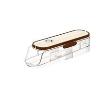 冰箱側門專用雞蛋收納盒 食品級自動滾蛋雞蛋架, 1個, 單排一層