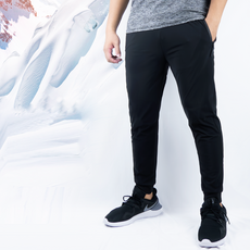 YAG 冰絲涼感縮口褲 彈性修身 透氣速乾