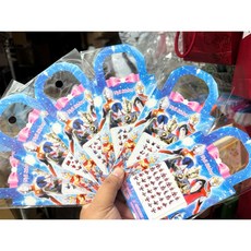 兒童卡通指甲貼 (6張一組) 公主冰雪奇緣愛莎奧特曼款 台中現貨, 奧特曼(一組6張）, 1個