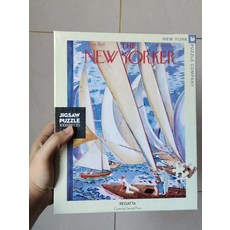 THE NEW YORKER 賽艇 1000片 拼圖, 如圖所示, 1個, 1個
