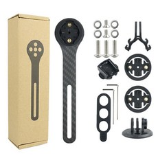 愛騎行碳纖維一體破風車把碼錶支架 公路自行車適用百銳騰WAHOO碼錶架, 1個, 默認