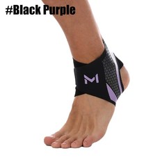 수영 서핑 다이빙 패들 보드 및 수중 회복을 위한 발목 보호대 슬리브 1개 남성과 초박형 지원, BlackPurple1PCS