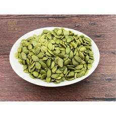 【川元參藥行】生南瓜籽(3A) - 天然原味，酥脆飽滿，富含膳食纖維與礦物質, 600g, 1個