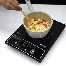 <당일출고> 키친아트 1구 하이라이트 모든냄비 호환 고화력 쾌속발열 전기레인지