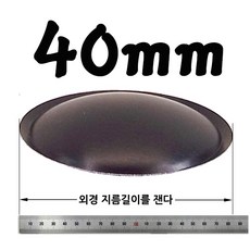 리얼사운드 스피커 더스트캡 17가지, 더스트캡40mm