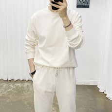 Ador Classic 5 色素色半overfit 衛衣長袖 T 卹