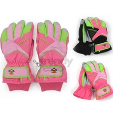 마켓터치드 폴프랭크 스키장갑 여아 패딩장갑 손가락장갑