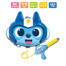 KC 안전인증 완료 시나모롤 마이멜로디 쿠로미 미니특공대 캐치티니핑 배낭물총, 1개