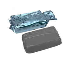 코히모 전문가용 소프트 공예 유점토 1kg 3W226, 2개, 그레이색상