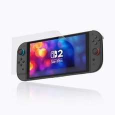 지니비 닌텐도 스위치2 초복굴절 AR AG 비침방지 초저반사 액정보호필름, 1개, 투명