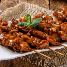 800g(20gX40개) 데리야끼 닭꼬지 직화 닭꼬치 숯불, 20g(순), 40개, 800g